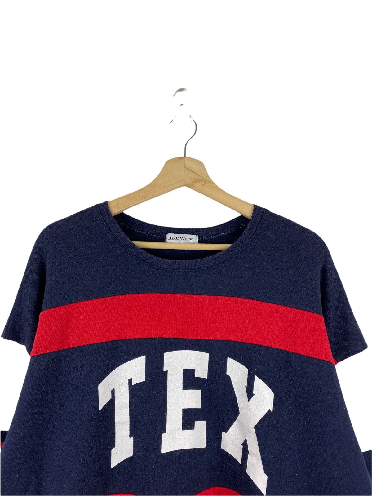 Japanese Brand BROWNY "TEX" SWEATSHIRT Size US M / EU 48-50 / 2 - 2 Thumbnail