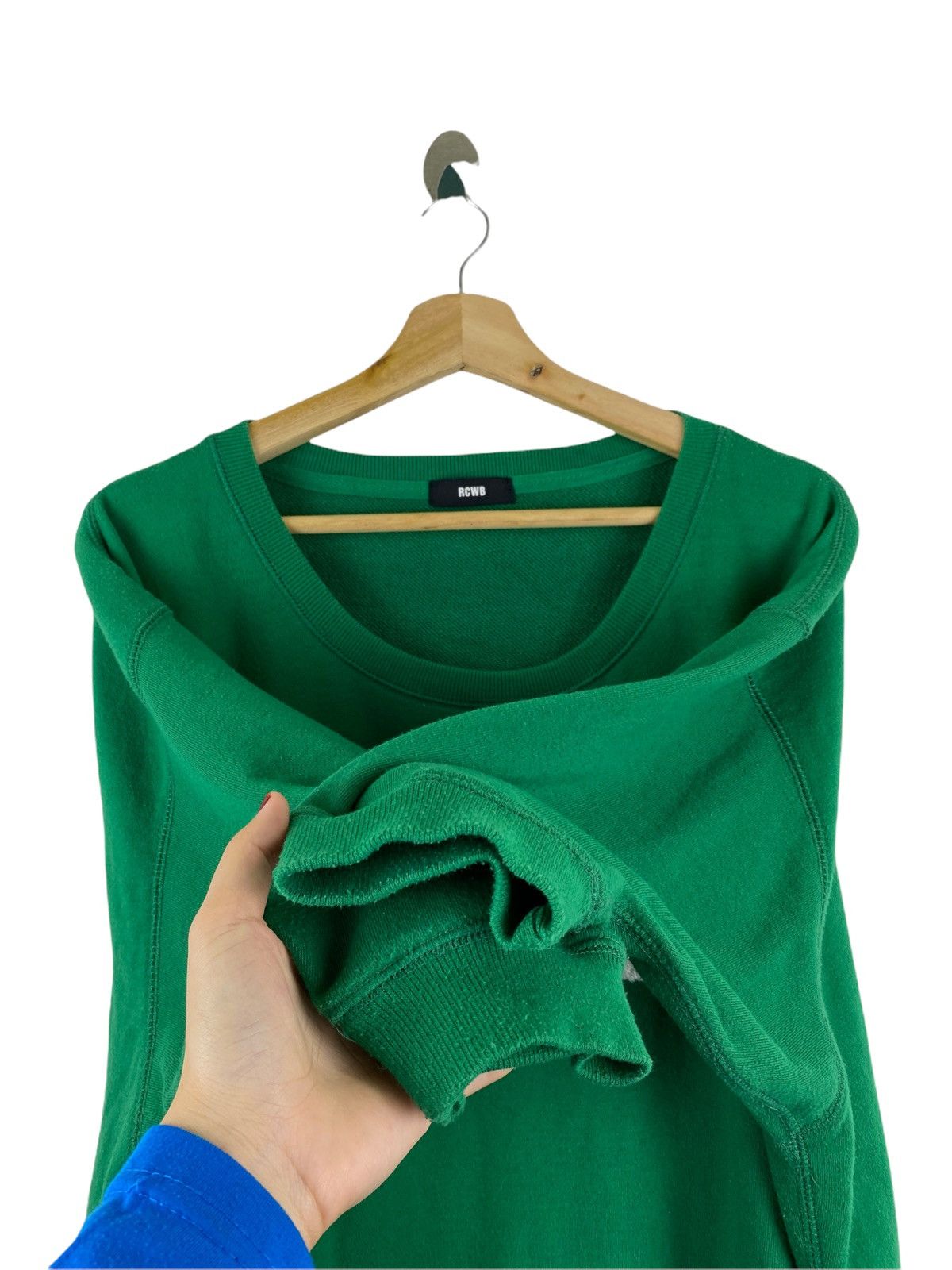 Japanese Brand THE RODEO CROWNS GREEN SLEEVELESS SWEATSHIRT Size US M / EU 48-50 / 2 - 5 Thumbnail