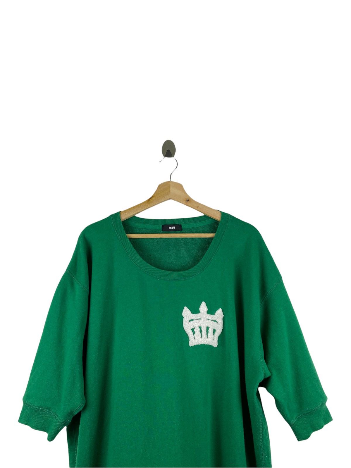 Japanese Brand THE RODEO CROWNS GREEN SLEEVELESS SWEATSHIRT Size US M / EU 48-50 / 2 - 2 Thumbnail