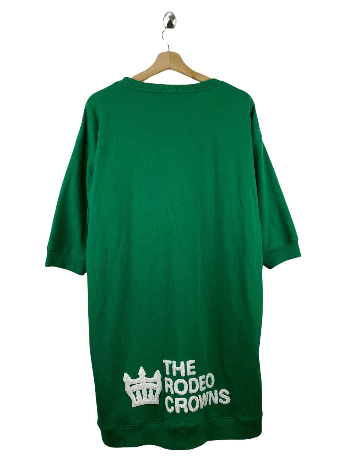 Japanese Brand THE RODEO CROWNS GREEN SLEEVELESS SWEATSHIRT Size US M / EU 48-50 / 2 - 3 Thumbnail