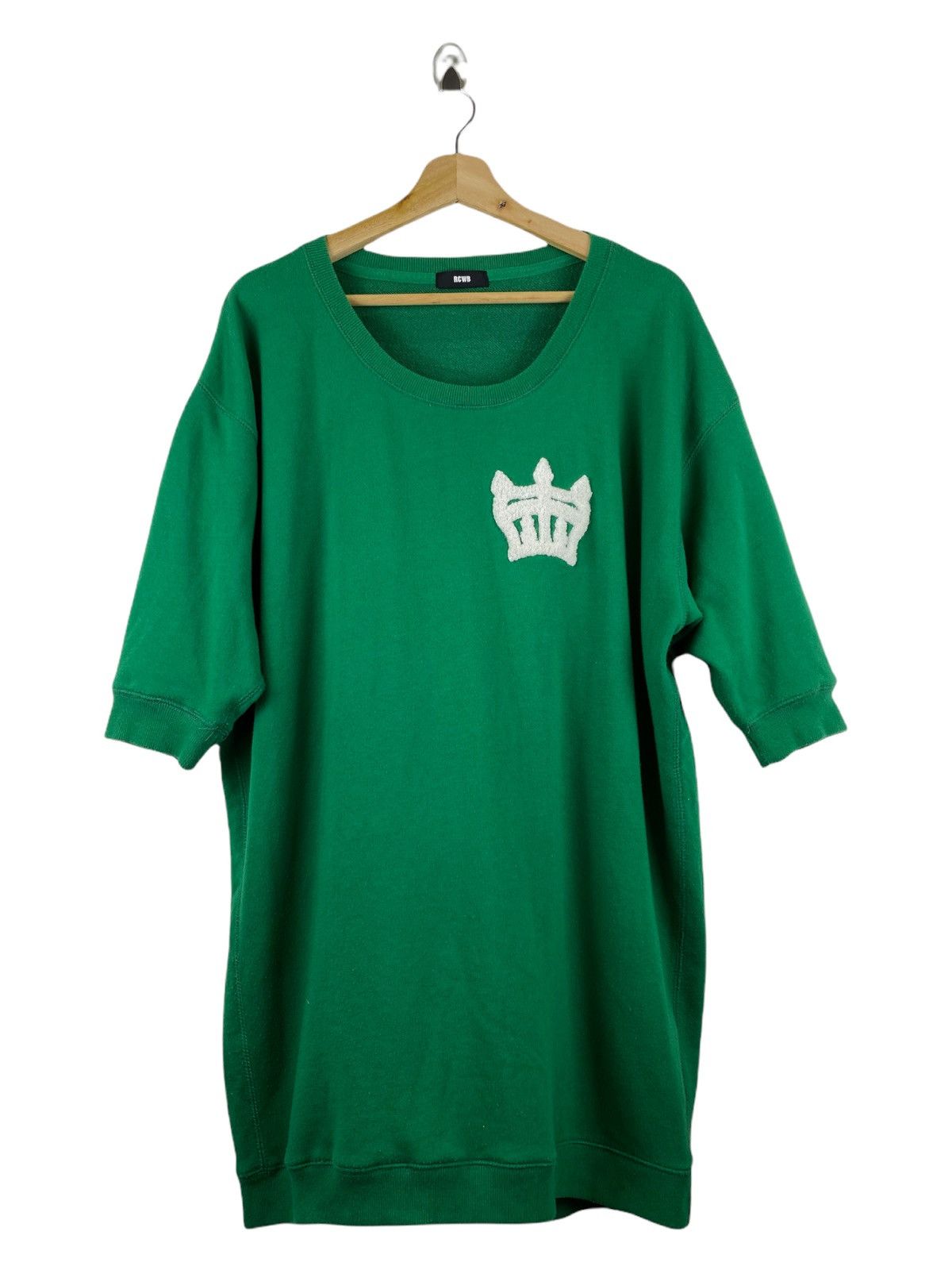 Japanese Brand THE RODEO CROWNS GREEN SLEEVELESS SWEATSHIRT Size US M / EU 48-50 / 2 - 1 Thumbnail