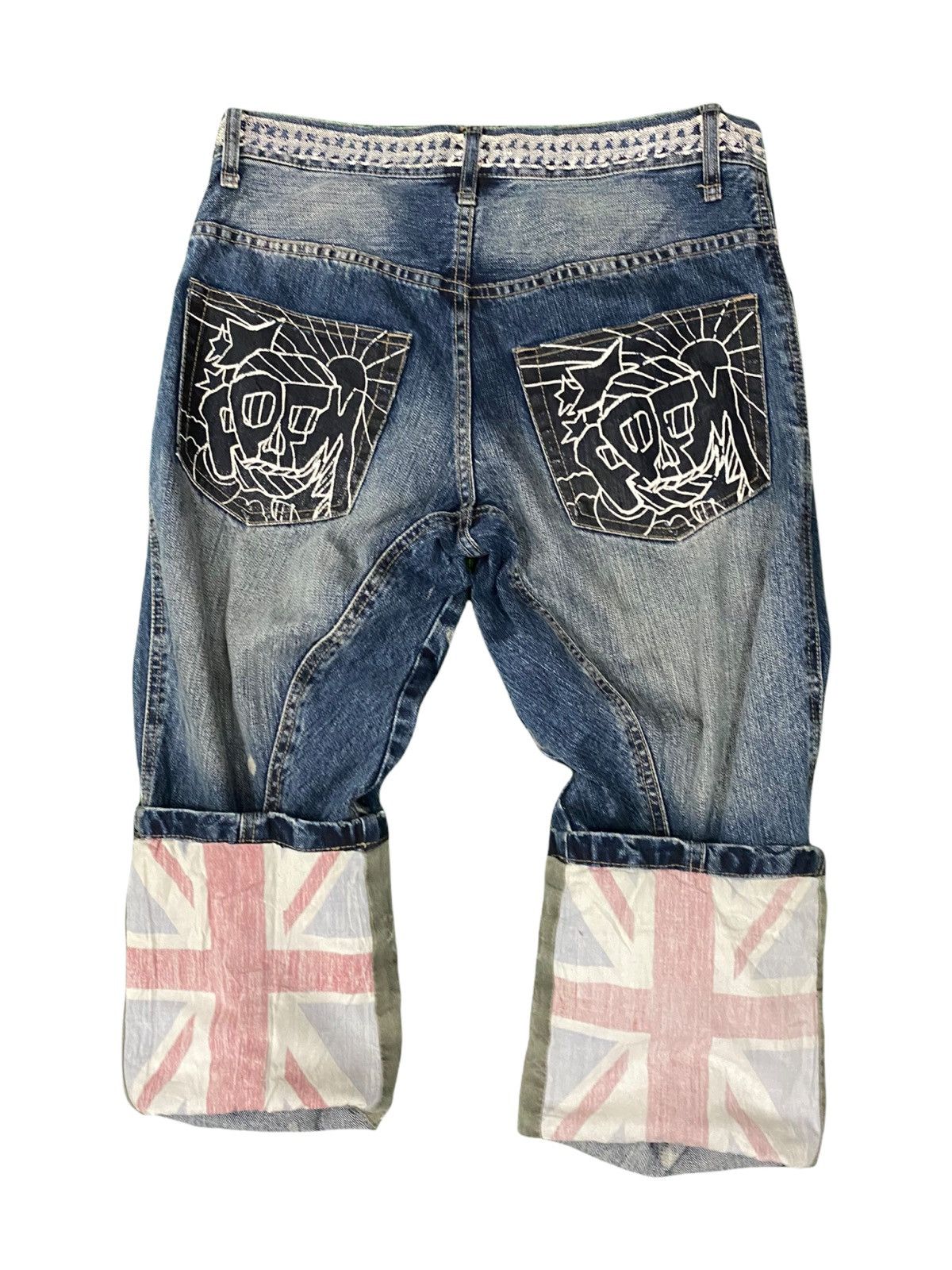 PPFM PPFM cropped distress pant Size US 32 / EU 48 - 2 Thumbnail