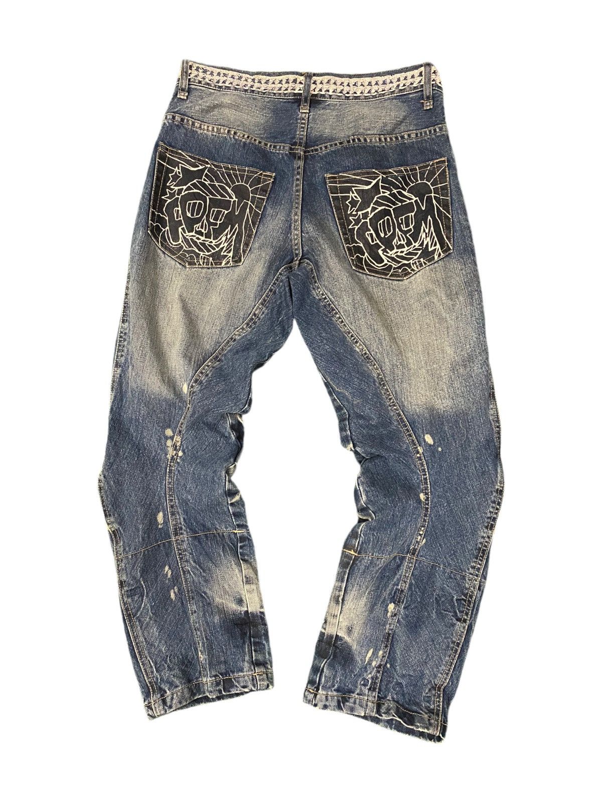 PPFM PPFM cropped distress pant Size US 32 / EU 48 - 4 Thumbnail