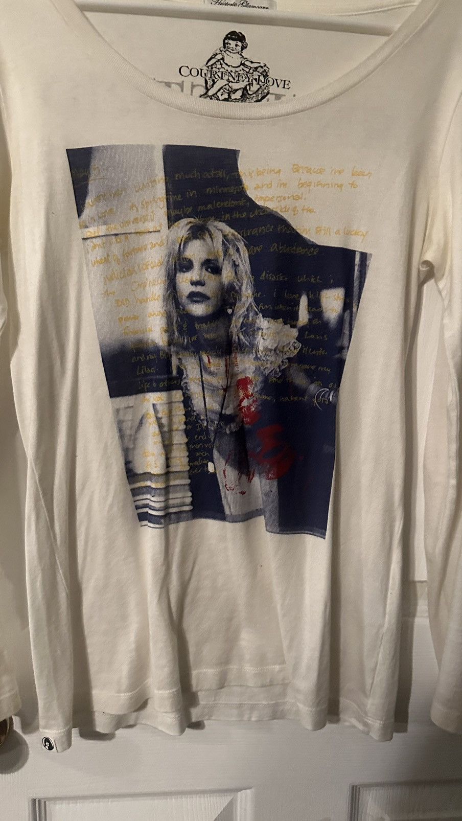 Hysteric Glamour HYSTERIC GLAMOUR COURTNEY LOVE LONG SLEEVE | Grailed