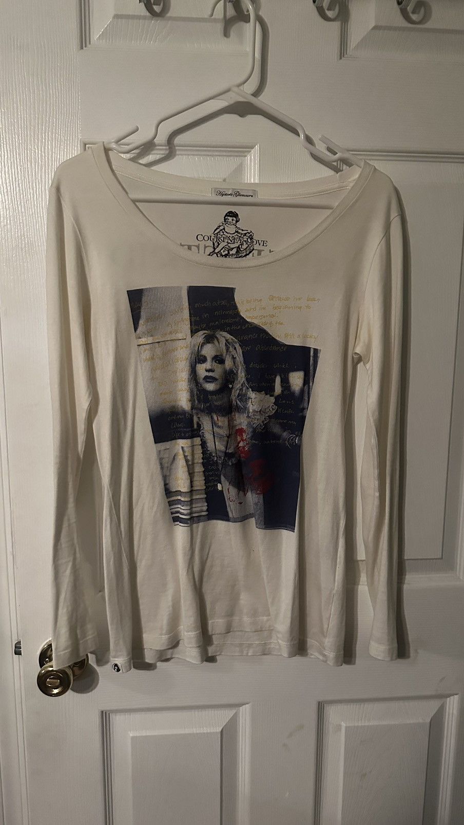 Hysteric Glamour HYSTERIC GLAMOUR COURTNEY LOVE LONG SLEEVE | Grailed