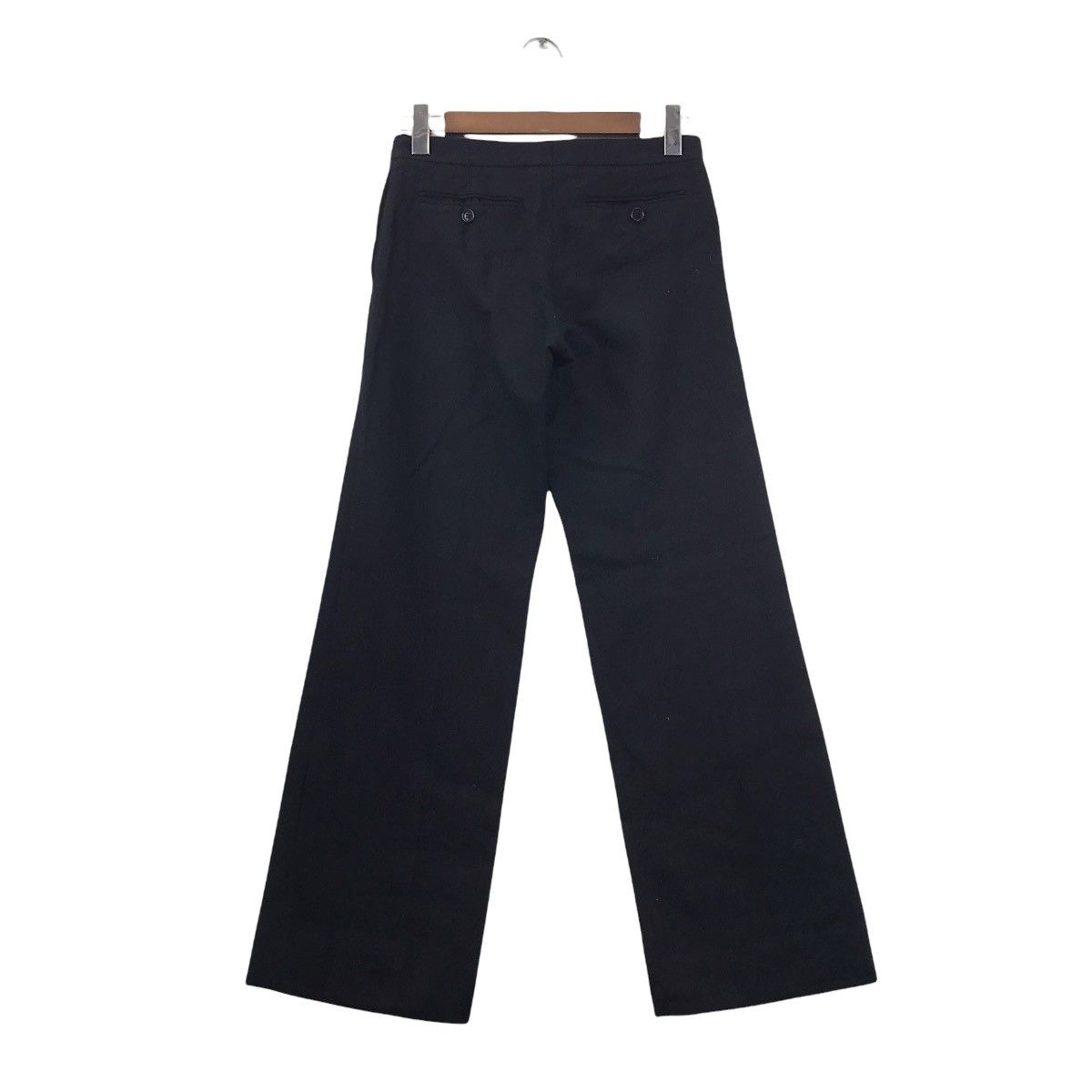 Helmut Lang HELMUT LANG ITALY Button Pocket Wool Casual Black Trousers Size US 27 - 6 Thumbnail