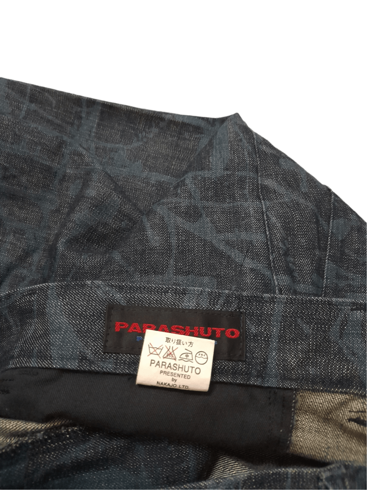 Japanese Brand Parashuto Nakajo Punk Japan Denim (E101) w30 Size US 30 / EU 46 - 8 Thumbnail