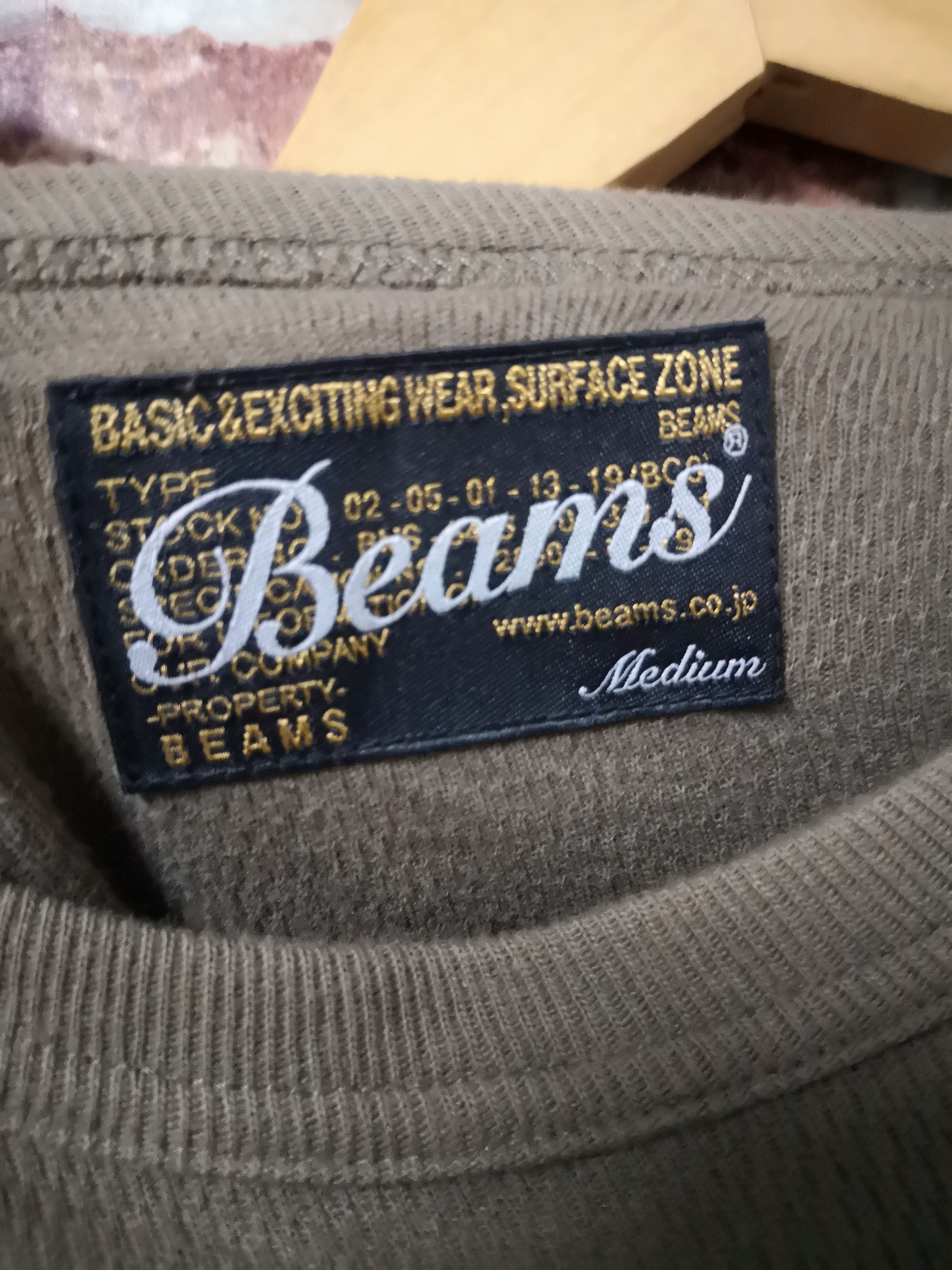Beams Plus Long Sleeve Tee Like Army Style by Beams Size US M / EU 48-50 / 2 - 7 Thumbnail