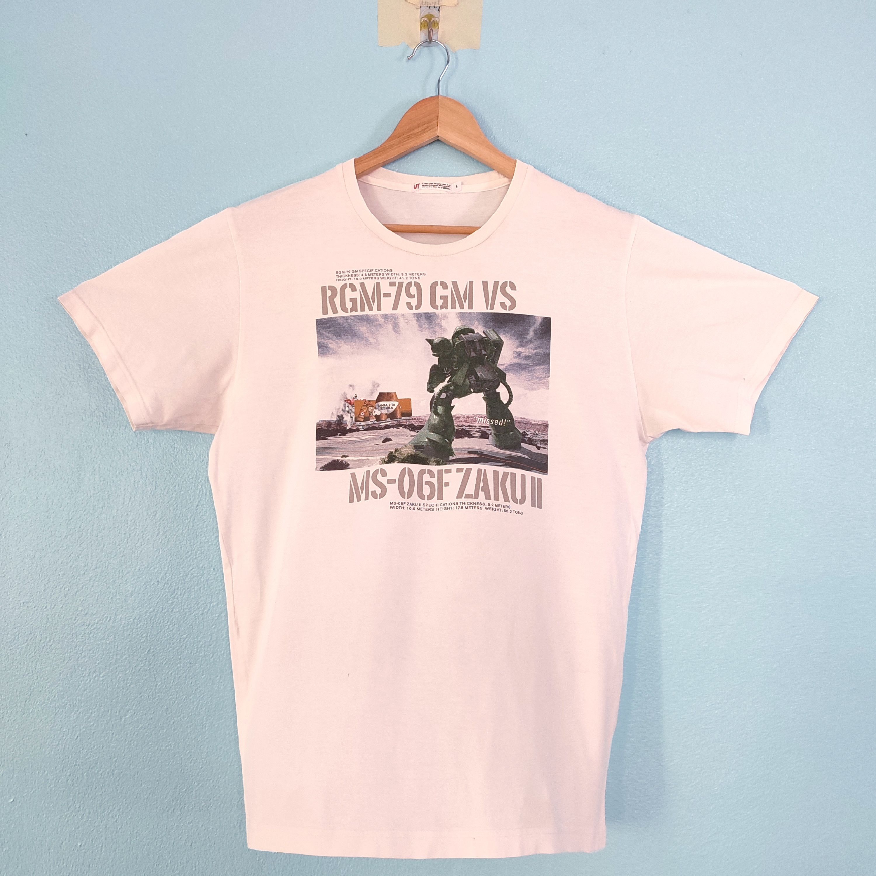 Anime × Japanese Brand GUNDAM Anime Japanese Brand Streetwear Style Tshirt Size US L / EU 52-54 / 3 - 1 Thumbnail