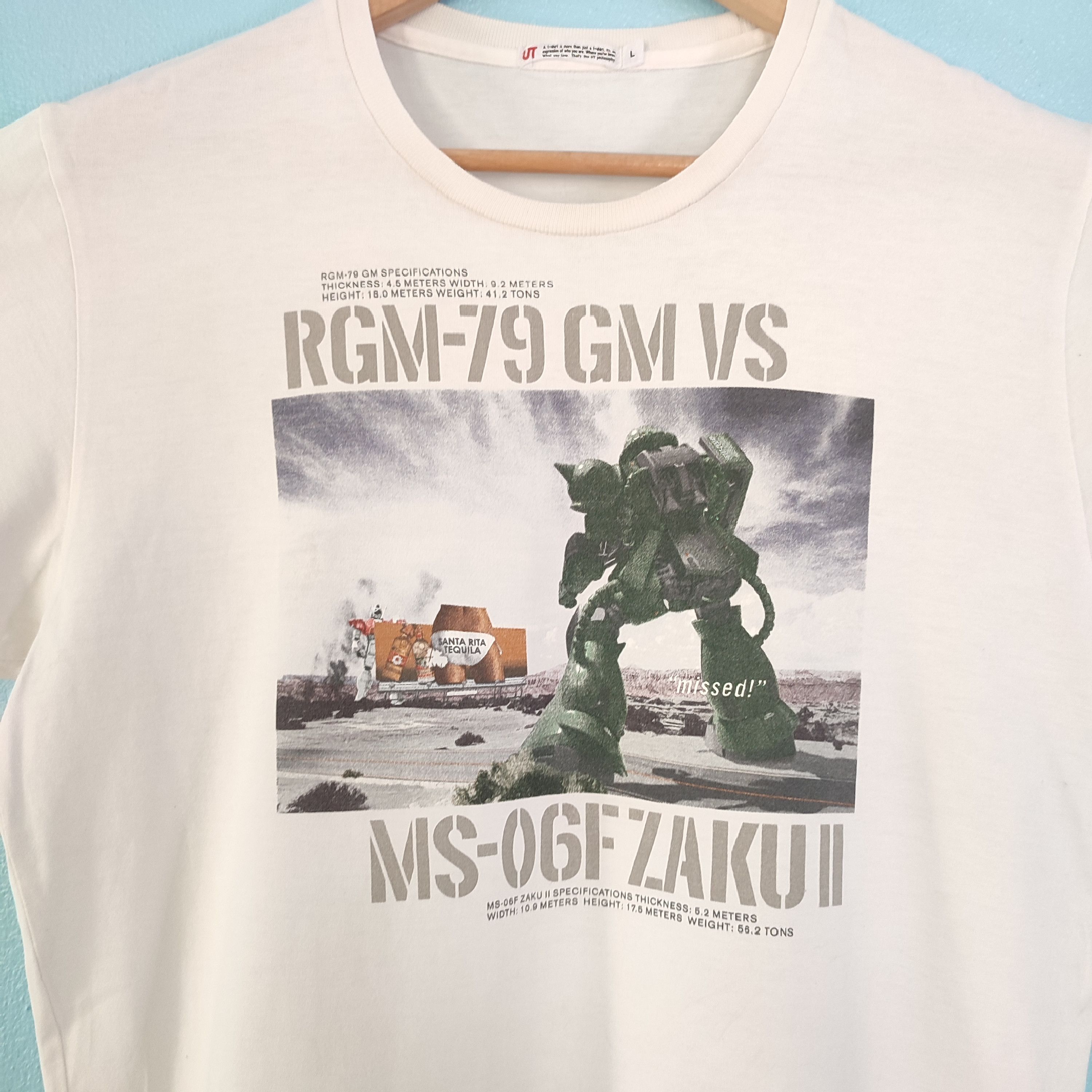 Anime × Japanese Brand GUNDAM Anime Japanese Brand Streetwear Style Tshirt Size US L / EU 52-54 / 3 - 2 Thumbnail