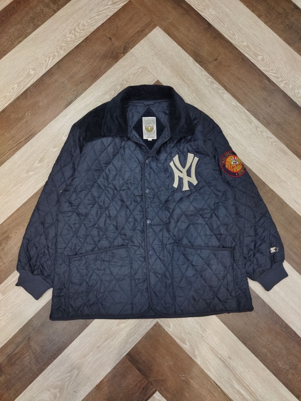 MLB Vintage Yankees Mlb Starter Jacket Size US L / EU 52-54 / 3 - 4 Thumbnail
