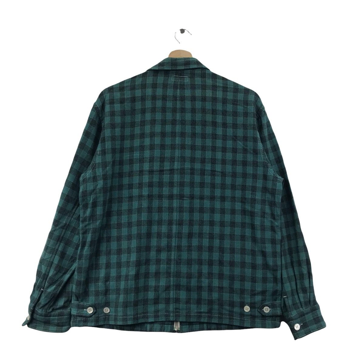 Comme des Garcons Vintage COMME DES GARCONS Homme Tartan Check Flannel Jacket Size US L / EU 52-54 / 3 - 7 Thumbnail