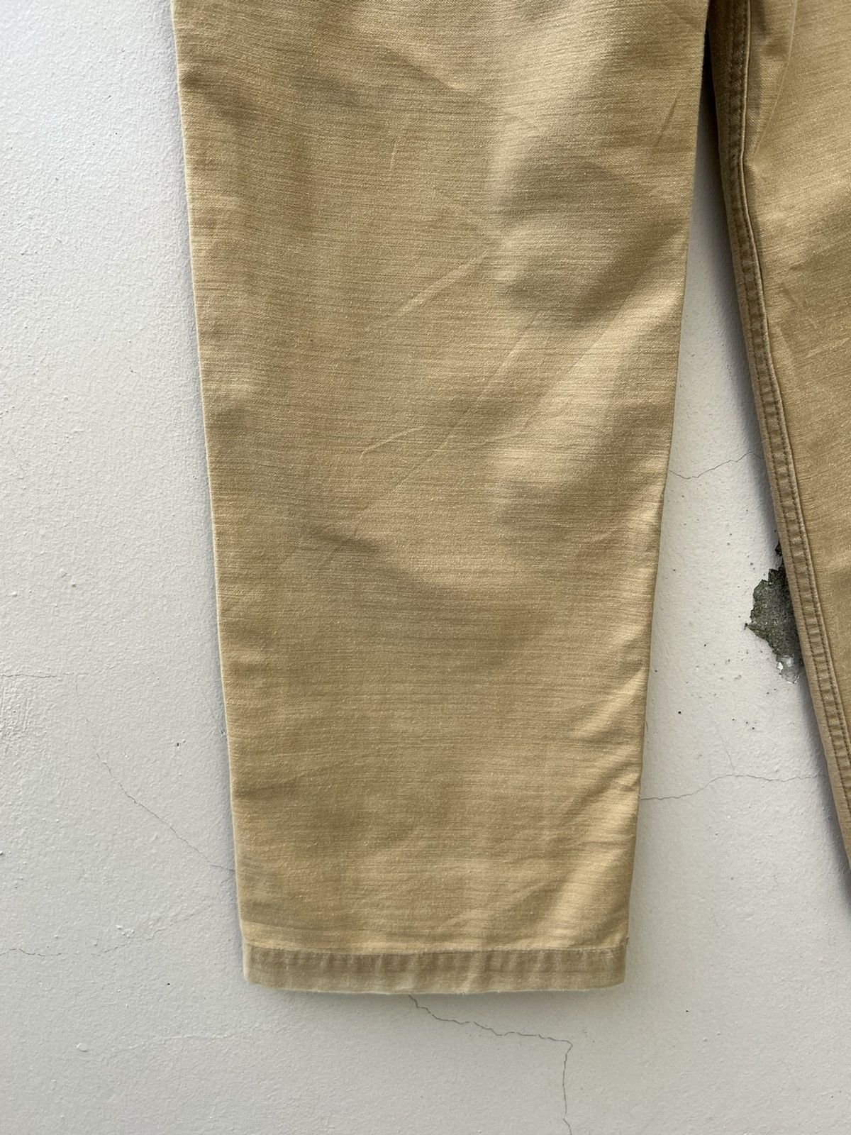 Vintage Vintage Apartment Department Japan Sun Fade Fatigue Pant Size US 31 - 14 Thumbnail