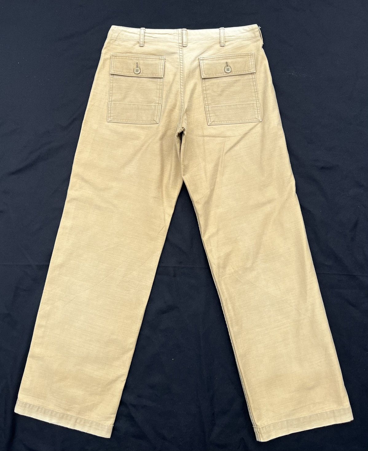 Vintage Vintage Apartment Department Japan Sun Fade Fatigue Pant Size US 31 - 5 Thumbnail