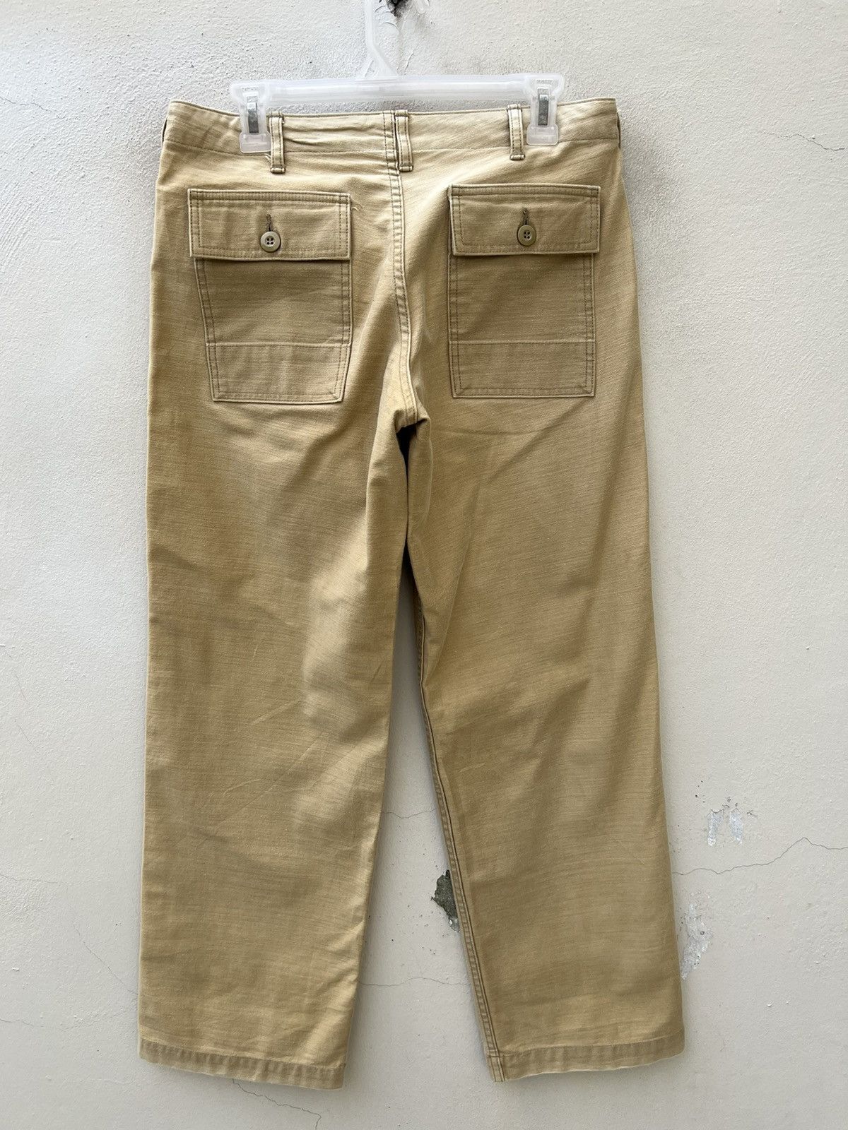 Vintage Vintage Apartment Department Japan Sun Fade Fatigue Pant Size US 31 - 12 Thumbnail