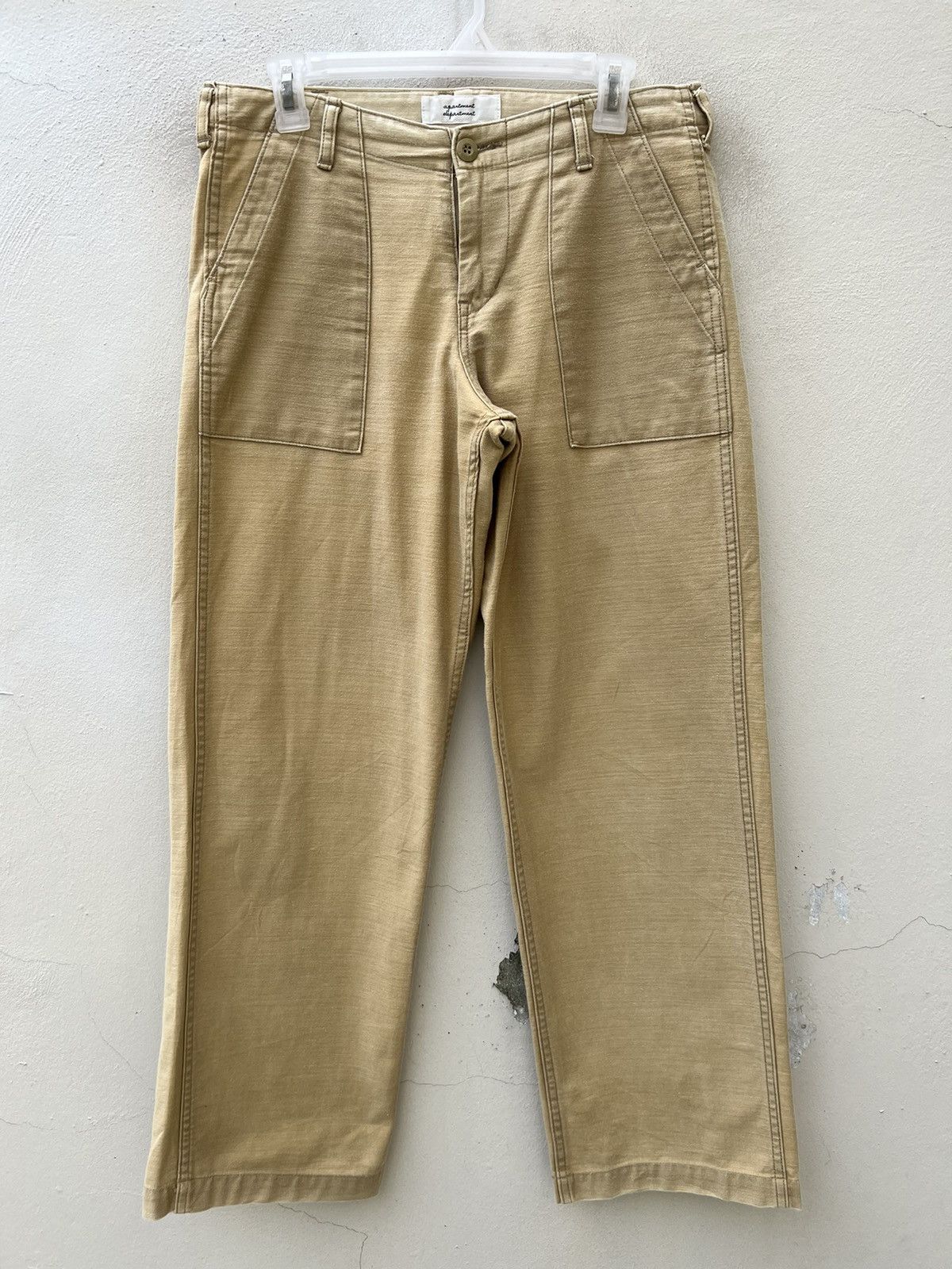 Vintage Vintage Apartment Department Japan Sun Fade Fatigue Pant Size US 31 - 6 Thumbnail