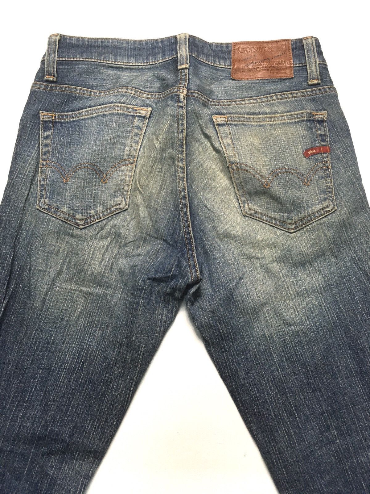 Edwin × Vintage Vintage Edwin company limited distressed denim japan Size US 31 - 10 Thumbnail