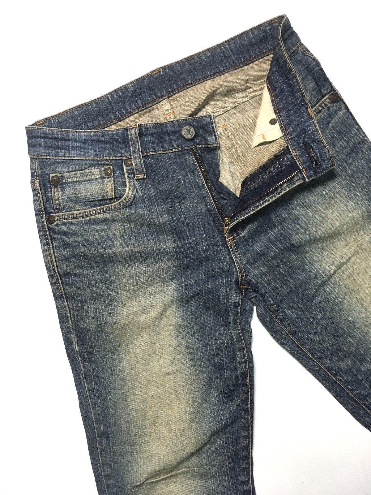 Edwin × Vintage Vintage Edwin company limited distressed denim japan Size US 31 - 9 Thumbnail