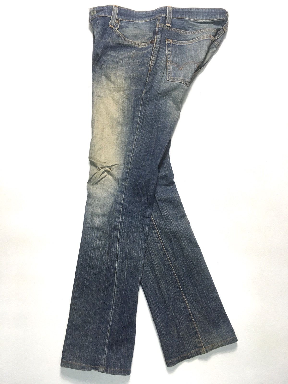 Edwin × Vintage Vintage Edwin company limited distressed denim japan Size US 31 - 8 Thumbnail