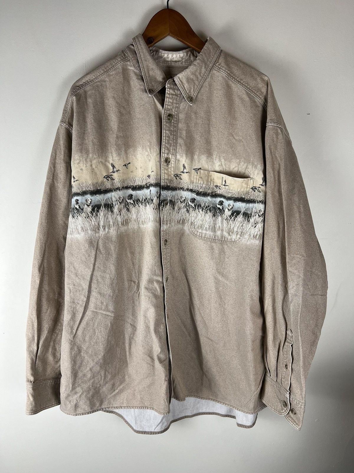 Cabelas Vintage Cabela prairie dog and duck shirt Size US XXL / EU 58 / 5 - 1 Thumbnail