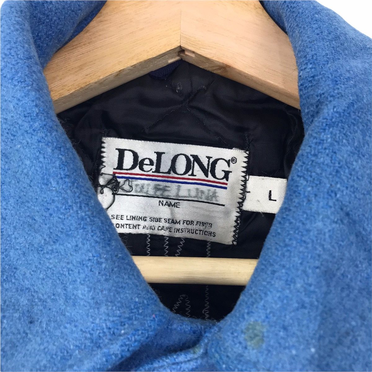 Vintage Vintage AGNEW TROJANS JESSICA USA De Long University Leathe Size US L / EU 52-54 / 3 - 4 Thumbnail