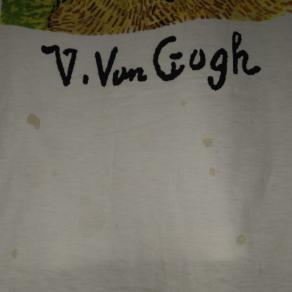 Vintage Vincent Van Gogh Artwork Painting Promo Size US M / EU 48-50 / 2 - 4 Thumbnail