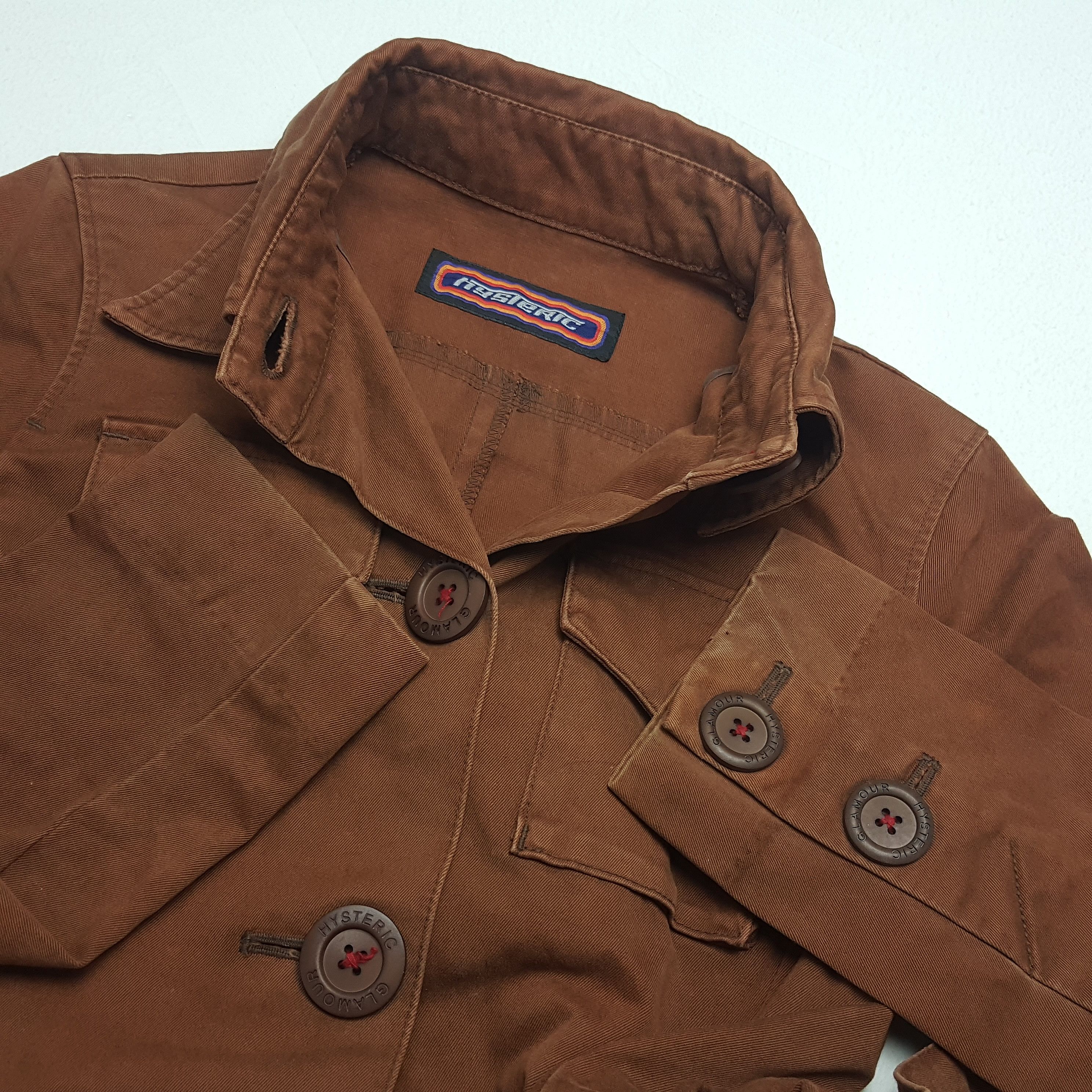 Hysteric Glamour × Japanese Brand × Vintage Vintage HYSTERIC GLAMOUR Japanese Brand Coats Jacket Size XS / US 0-2 / IT 36-38 - 9 Thumbnail