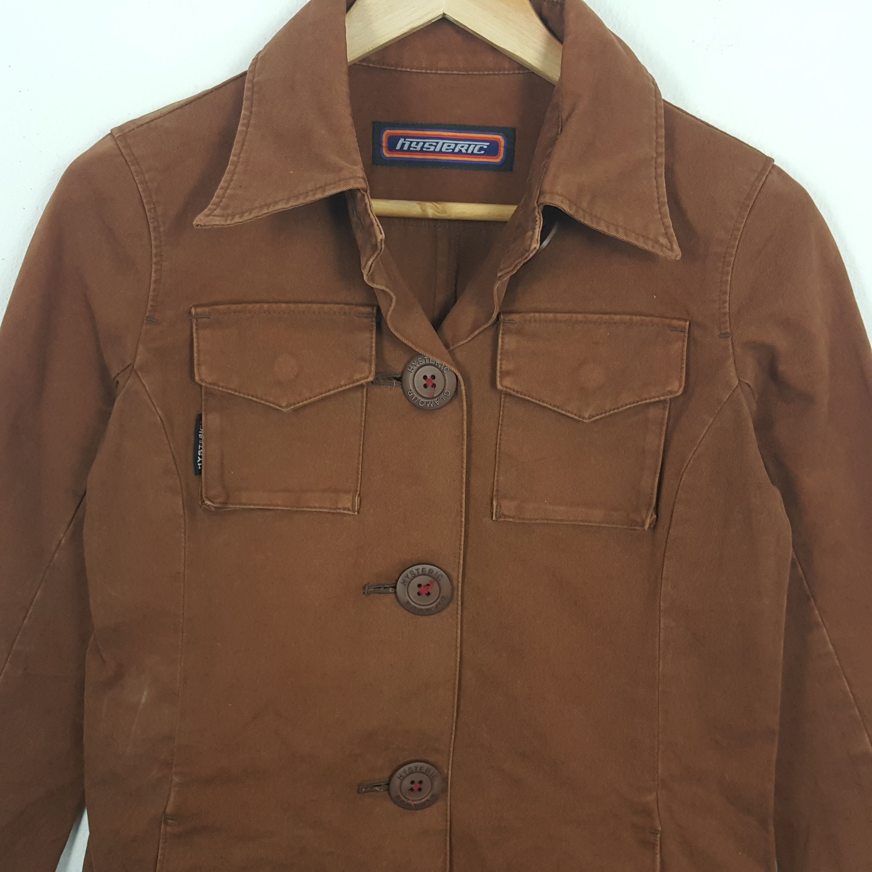 Hysteric Glamour × Japanese Brand × Vintage Vintage HYSTERIC GLAMOUR Japanese Brand Coats Jacket Size XS / US 0-2 / IT 36-38 - 4 Thumbnail