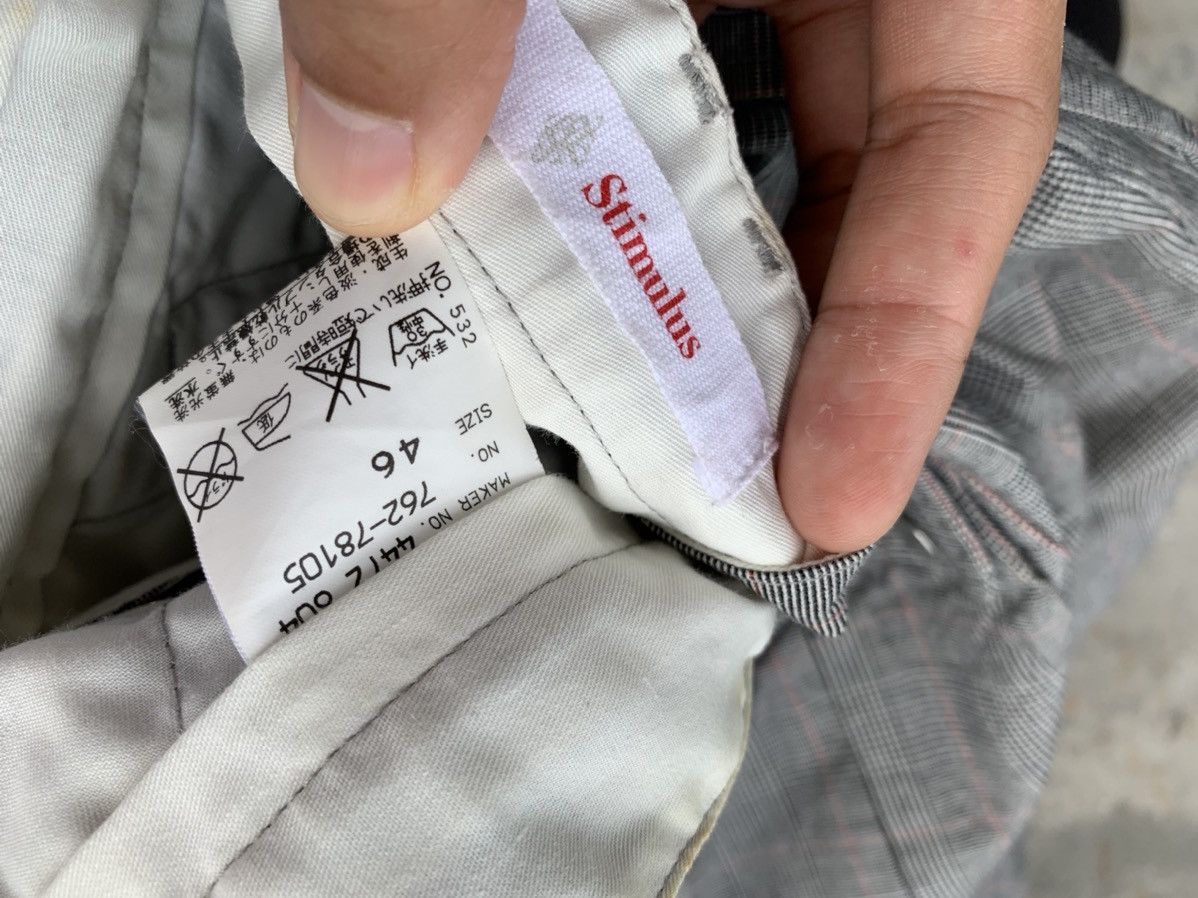 Japanese Brand JapaneseBrand Stimulus Checkered Zipper 3D Pocket Cargo Pant Size US 30 / EU 46 - 6 Thumbnail