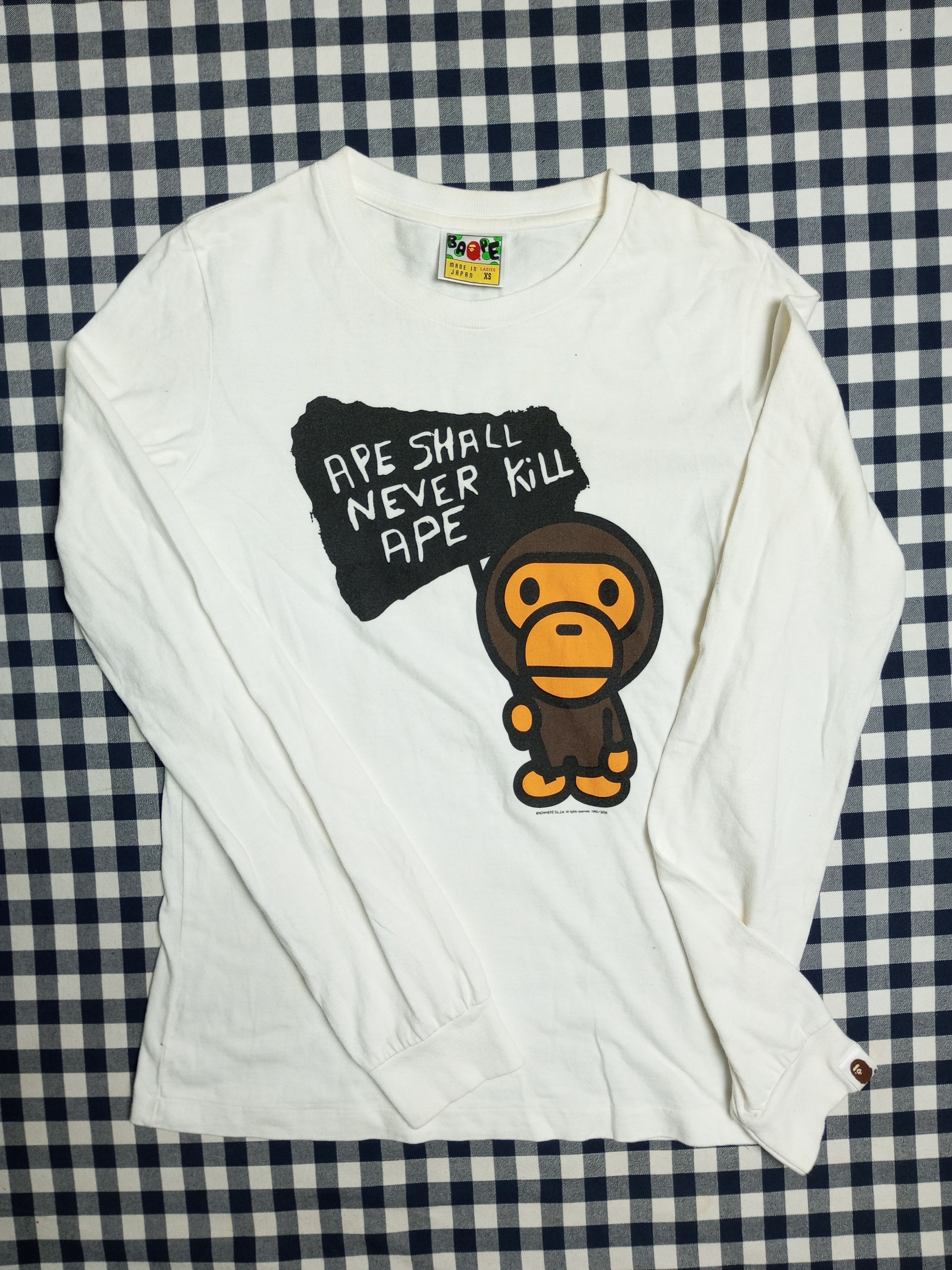 Bape × The Weeknd Rare collab The Weeknd X Bape long sleeve