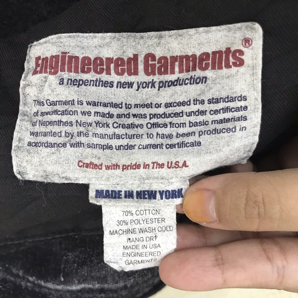 Engineered Garments Vintage ENGINEERED GARMENTS USA Nepenthes Heavy Coat Jacket Size US L / EU 52-54 / 3 - 4 Thumbnail