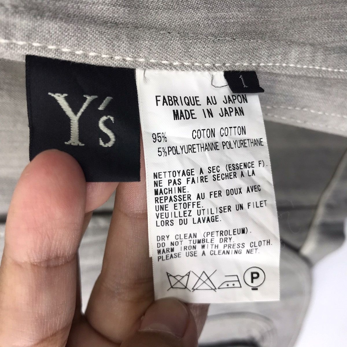 Yohji Yamamoto YOHJI YAMAMOTO Y’S Japan Designer Patchwork Fancy Jacket Size US S / EU 44-46 / 1 - 3 Thumbnail