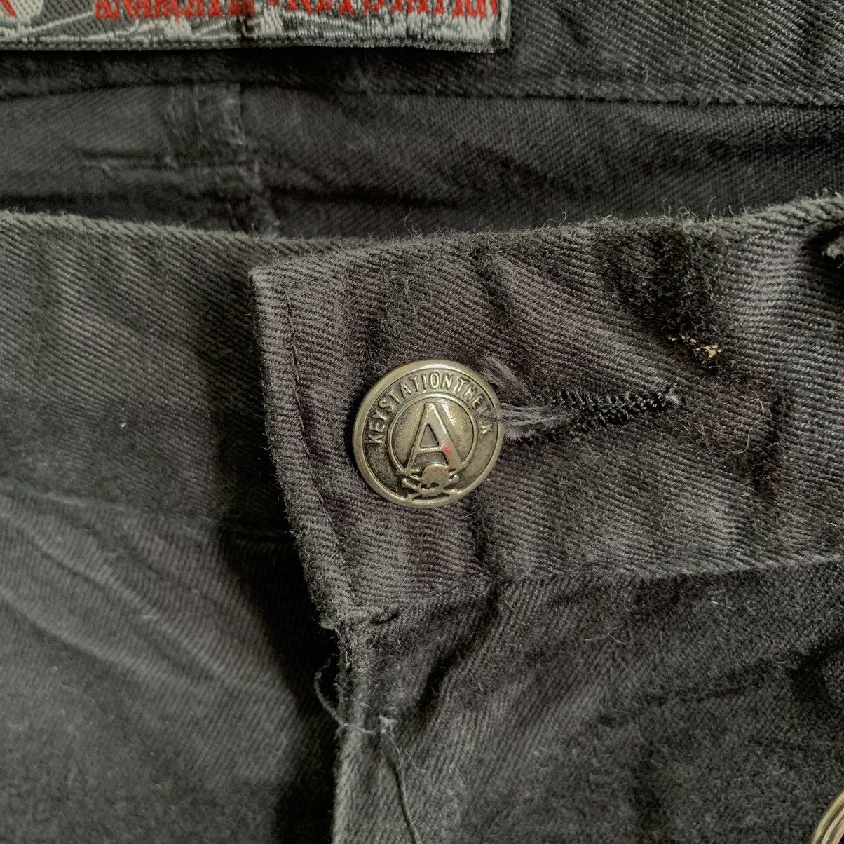 Le Grande Bleu (L.G.B.) × Seditionaries Vintage Anarchy Keystation Bondage Seditionaries Punk Pant Size US 31 - 4 Thumbnail