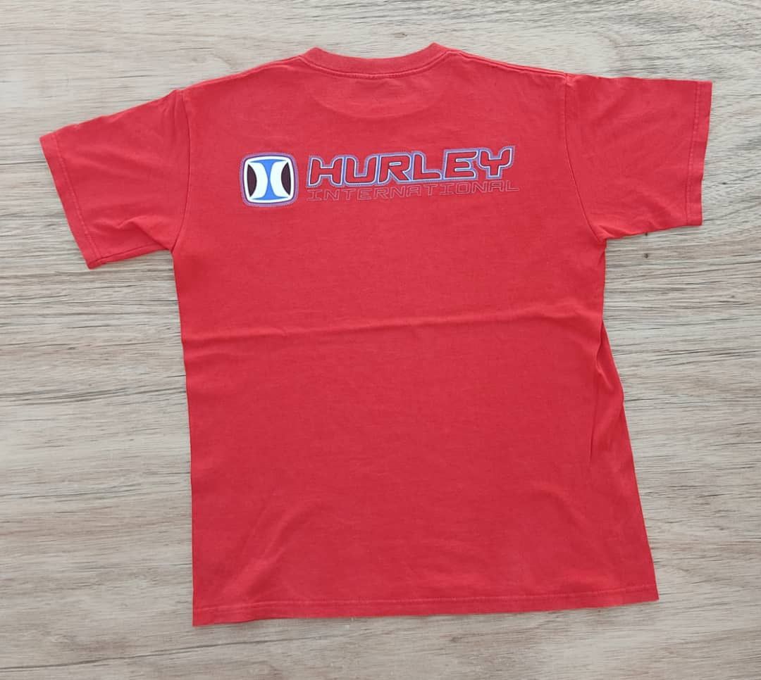 Hurley × Vintage Vintage Tee Hurley Skateboard ( A 15 ) Size US M / EU 48-50 / 2 - 3 Thumbnail