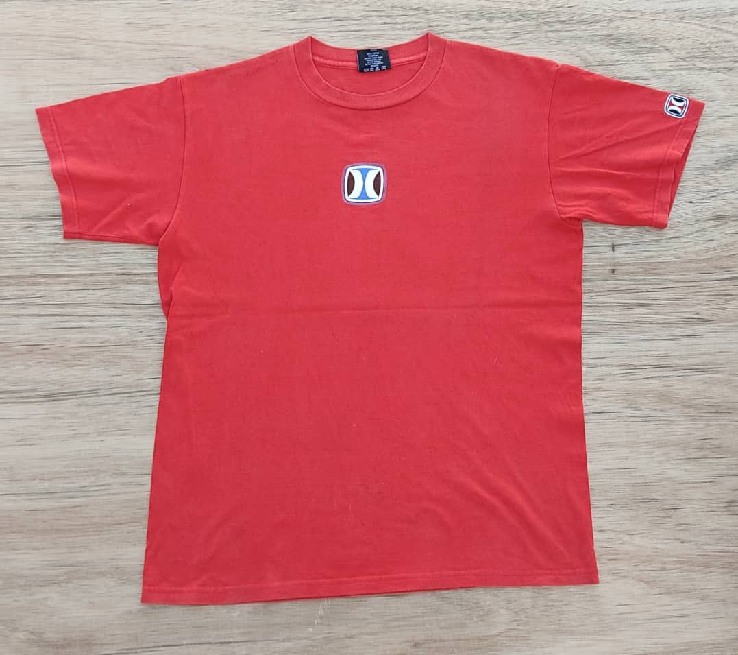 image of Tee Hurley Skateboard ( A 15 ) in Red, Men's (Size Medium)