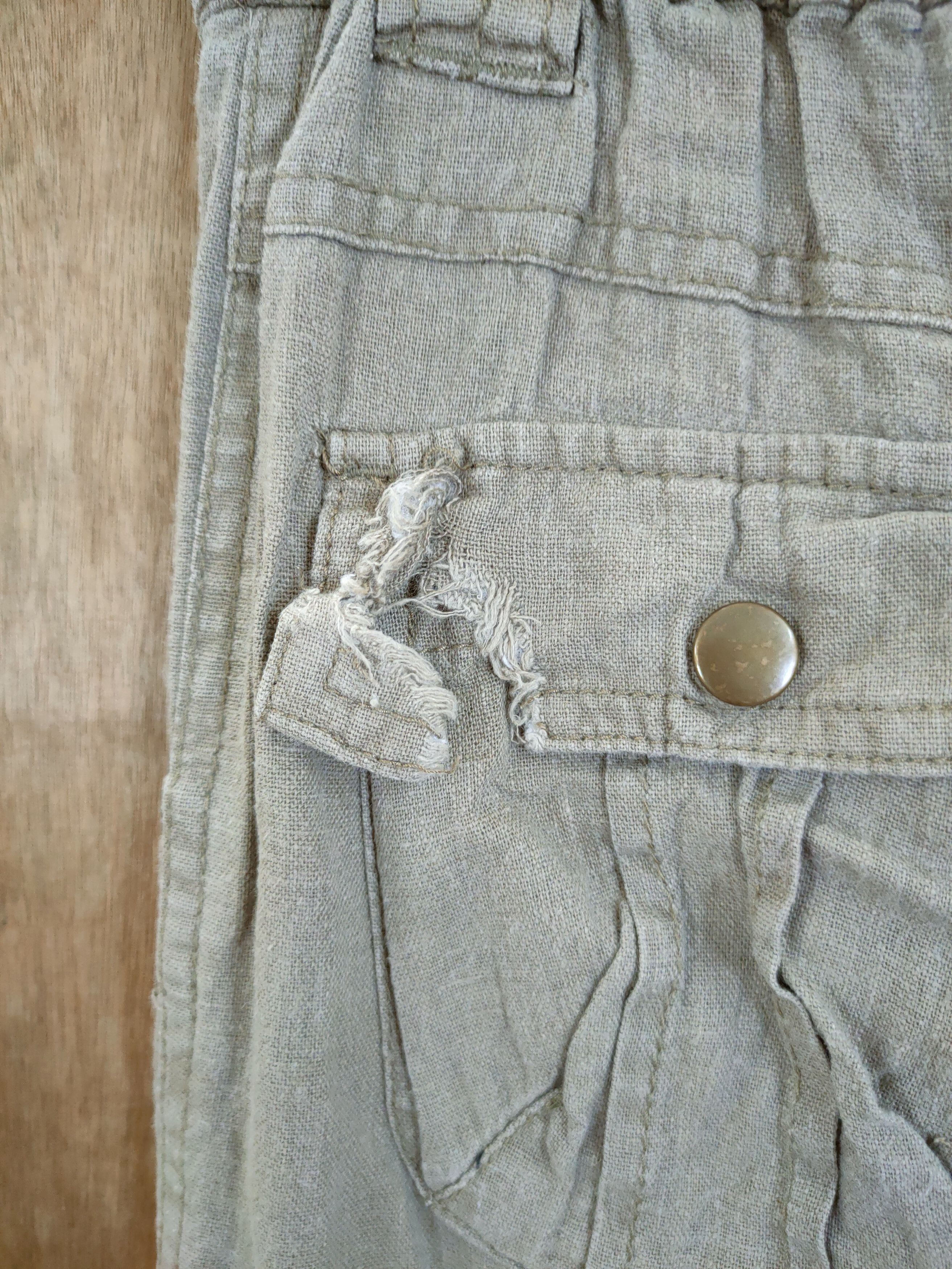 Japanese Brand DLL Japan distressed multipocket tactical cargo pants #1296 Size US 28 / EU 44 - 9 Thumbnail