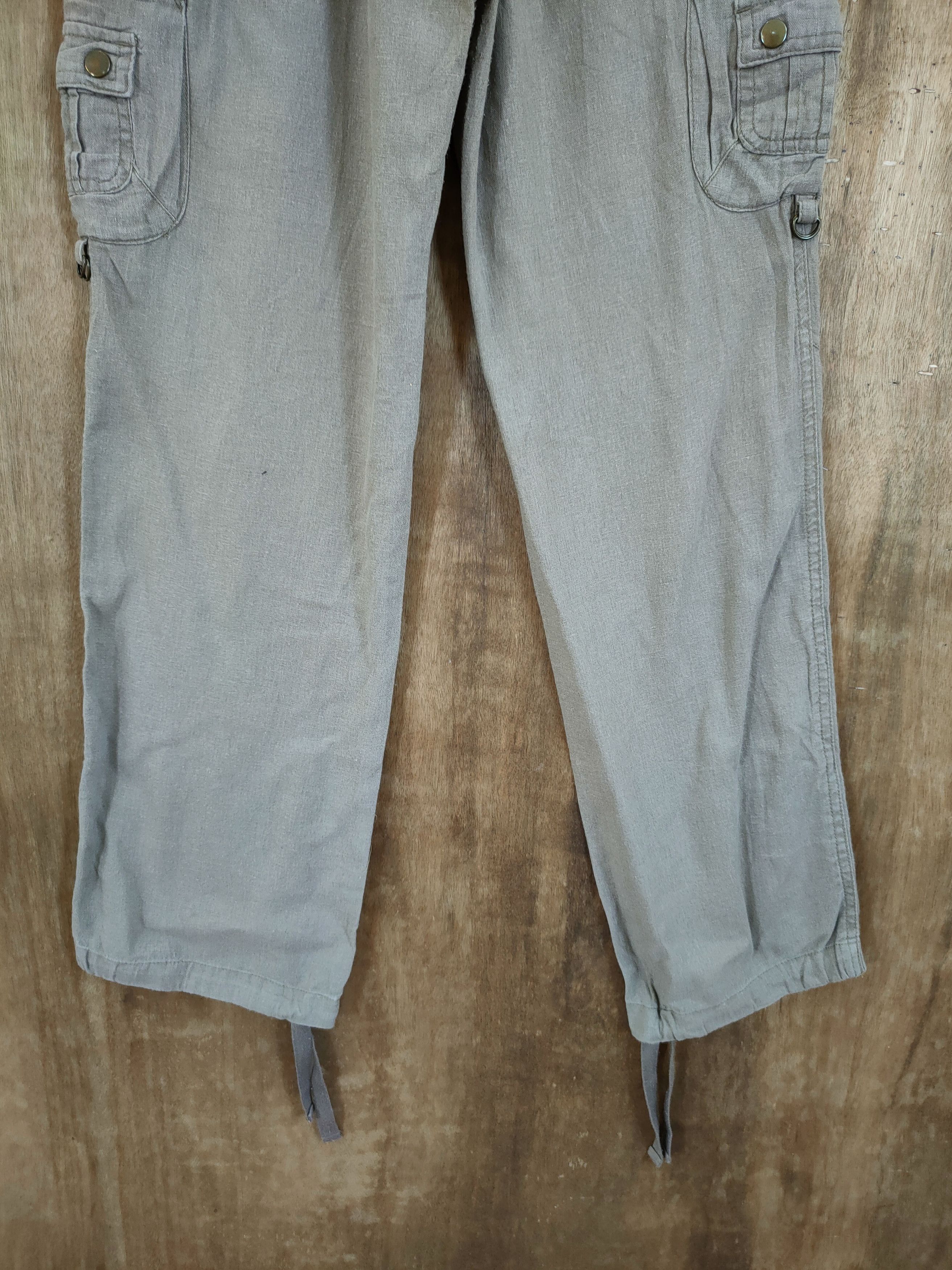 Japanese Brand DLL Japan distressed multipocket tactical cargo pants #1296 Size US 28 / EU 44 - 7 Thumbnail