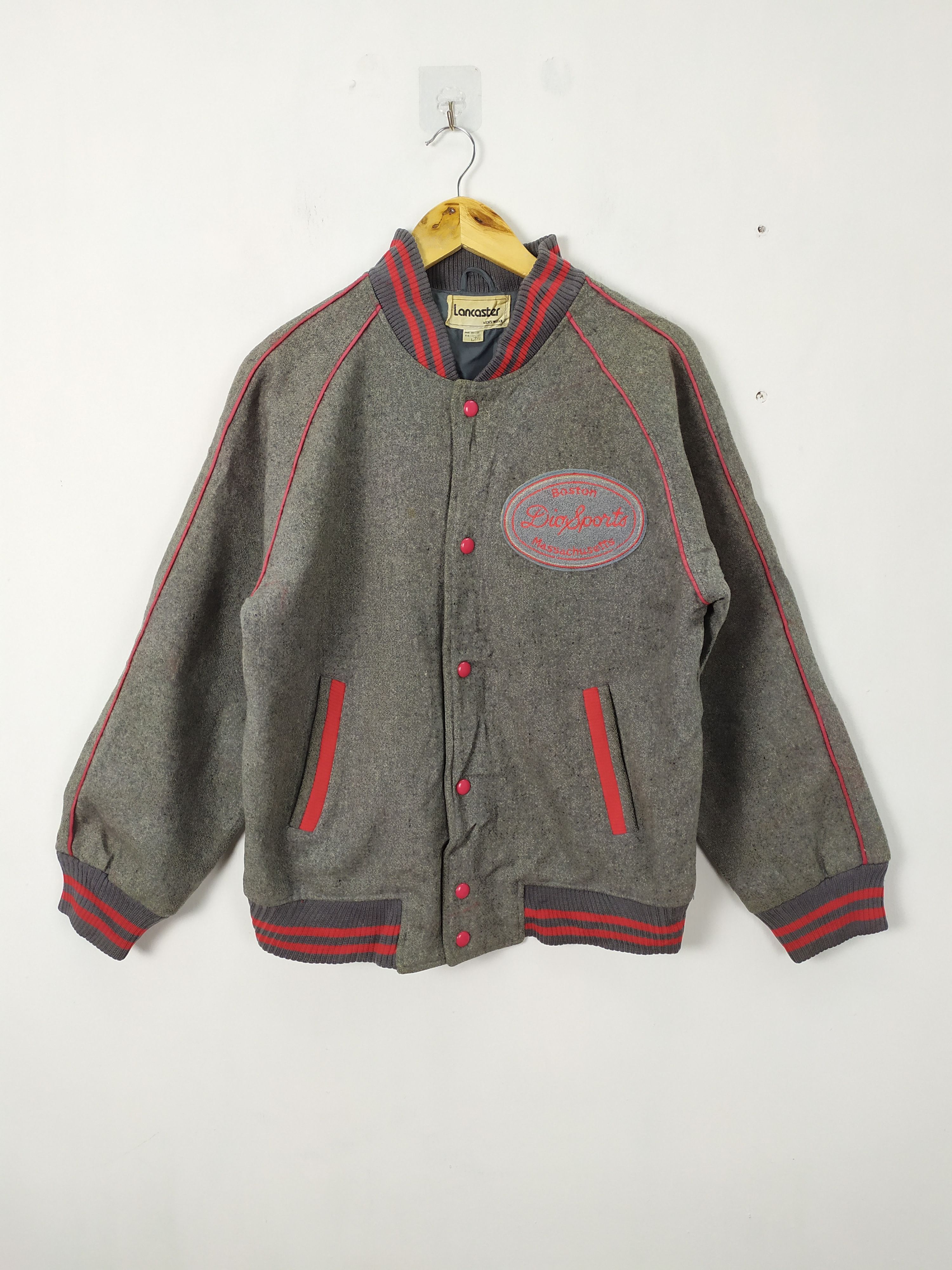 Other VINTAGE LANCASTER MEN WEAR BOSTON WOOL VARSITY JACKET Size US M / EU 48-50 / 2 - 1 Thumbnail