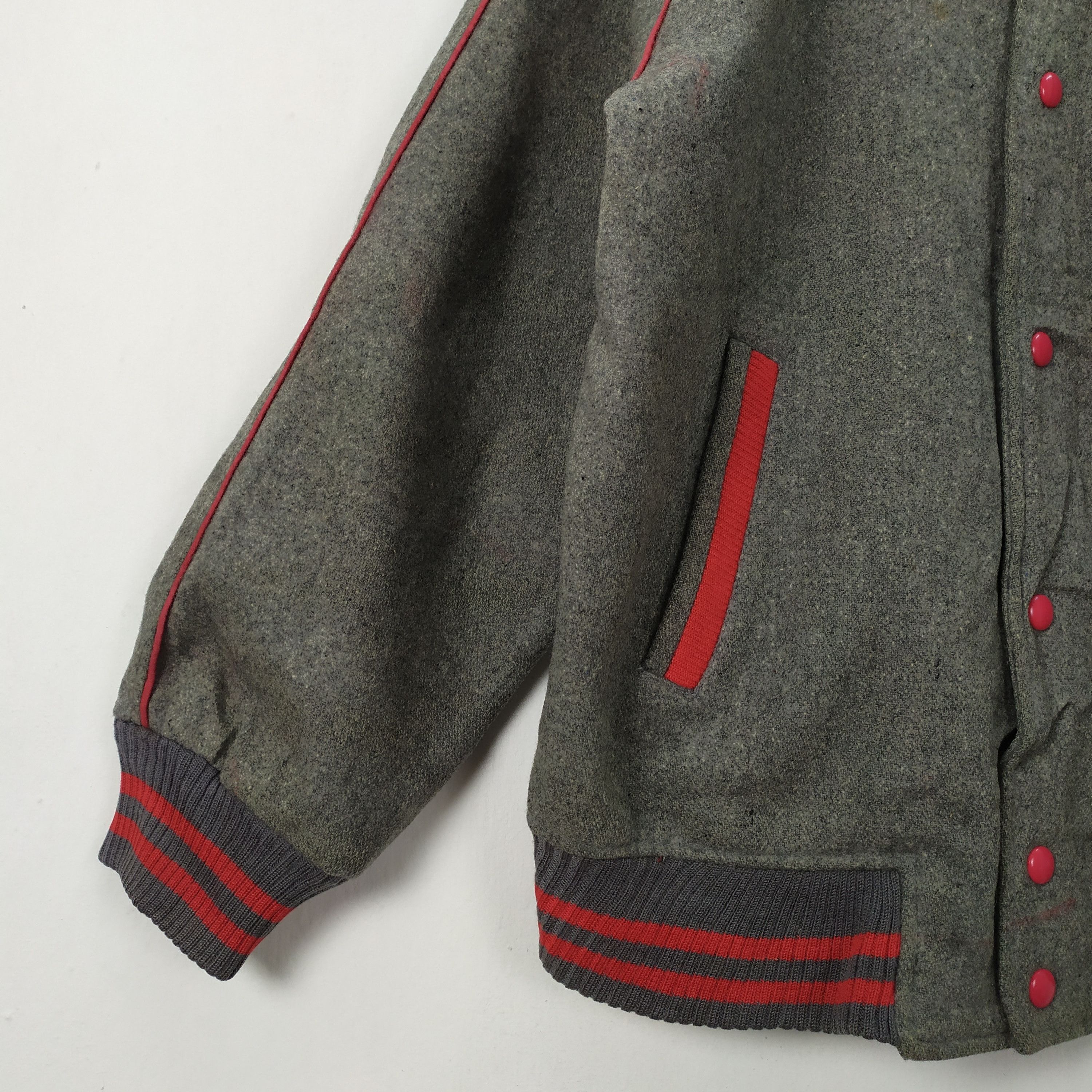 Other VINTAGE LANCASTER MEN WEAR BOSTON WOOL VARSITY JACKET Size US M / EU 48-50 / 2 - 2 Thumbnail