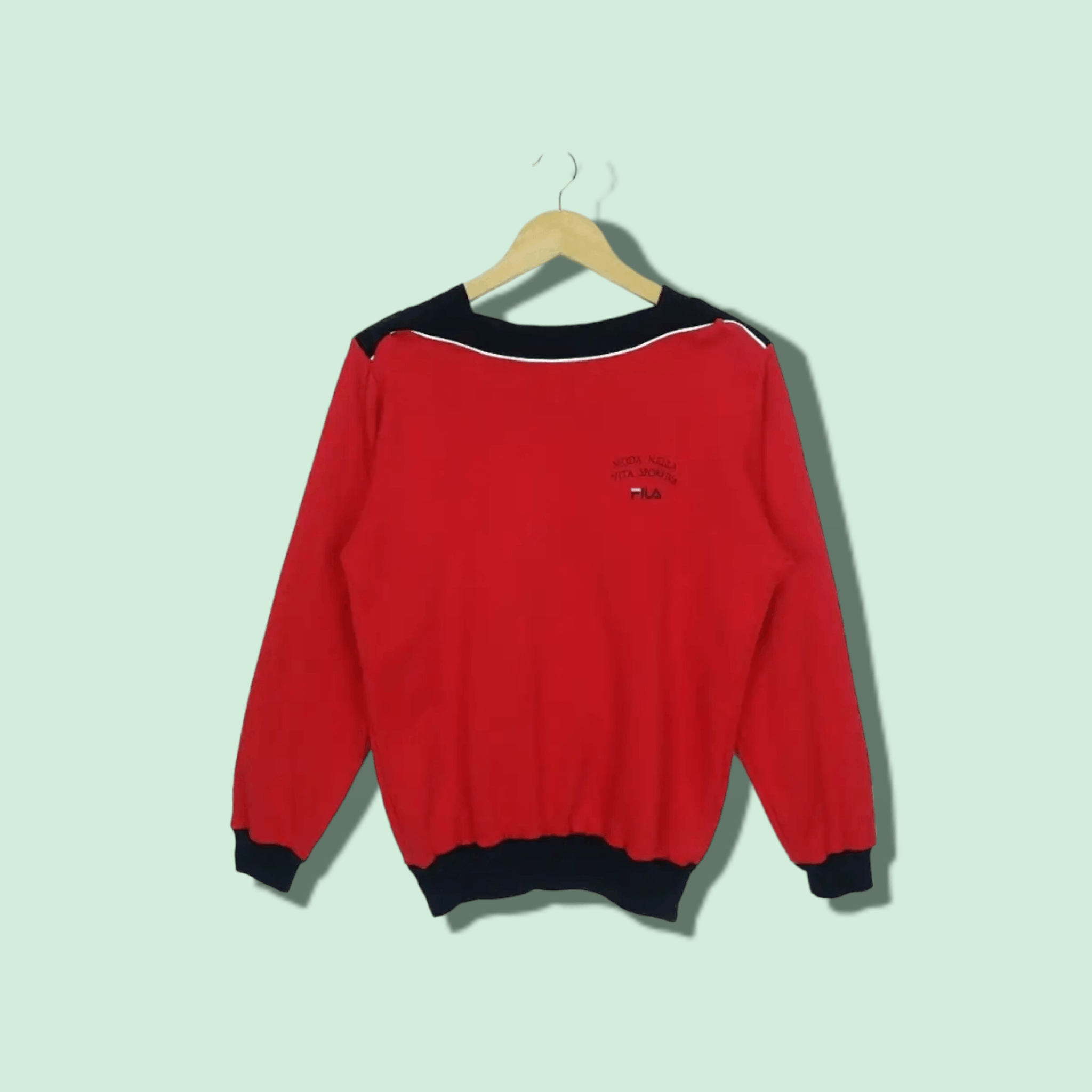 Fila FILA Sweatshirts Jumper Pullover Size L / US 10 / IT 46 - 1 Thumbnail