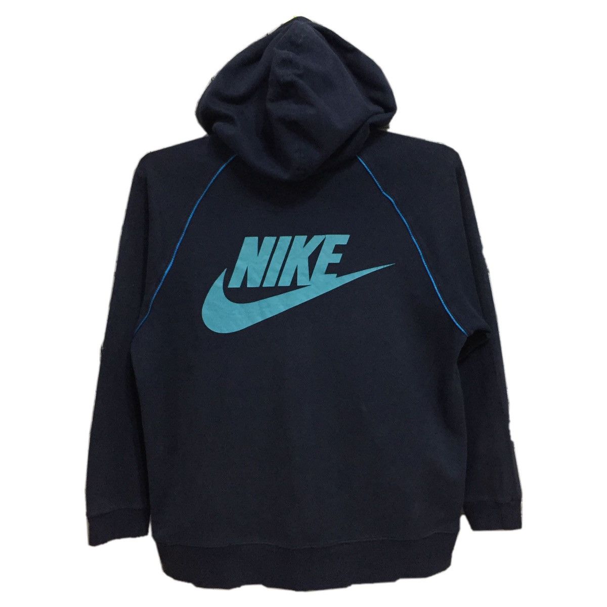 Nike Vintage Nike hoodie big logo design size 150 fit M Size US M / EU 48-50 / 2 - 1 Thumbnail