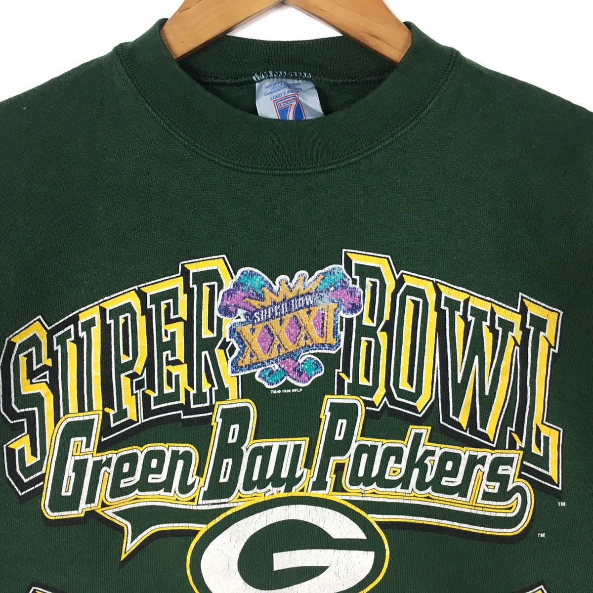 Vintage Vintage 1997 GREEN BAY PACKERS Usa Nfc Super Bowl Champion Size US M / EU 48-50 / 2 - 2 Thumbnail