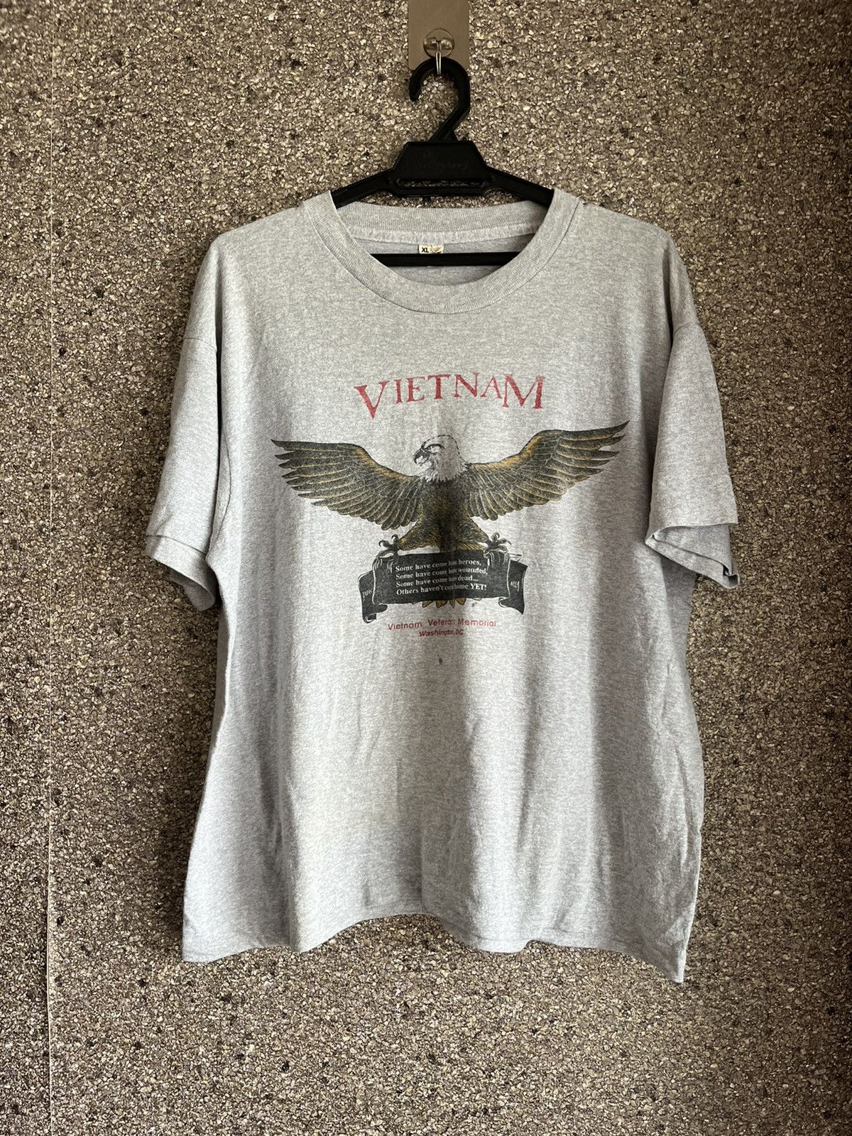 image of Vintage Vietnam War Ft23 in Grey, Men's (Size XL)