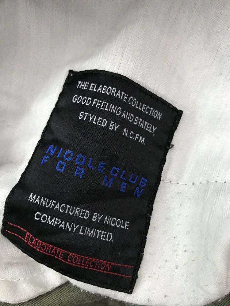 Nicole Club NICOLE CLUB FOR MEN Zipper Hem Cropped Parachute Cargo Size US 30 / EU 46 - 15 Thumbnail