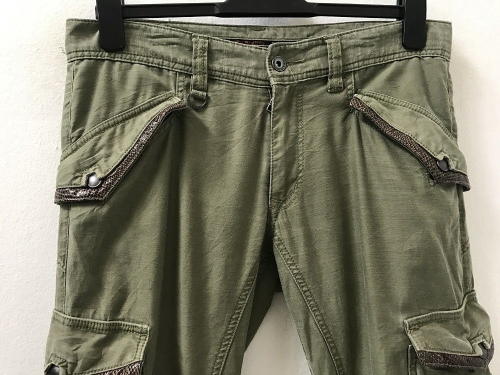Nicole Club NICOLE CLUB FOR MEN Zipper Hem Cropped Parachute Cargo Size US 30 / EU 46 - 2 Thumbnail