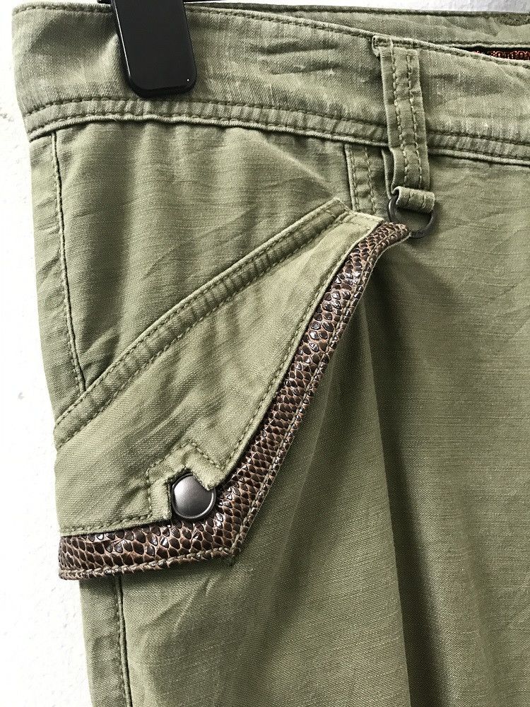 Nicole Club NICOLE CLUB FOR MEN Zipper Hem Cropped Parachute Cargo Size US 30 / EU 46 - 3 Thumbnail