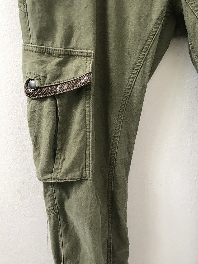 Nicole Club NICOLE CLUB FOR MEN Zipper Hem Cropped Parachute Cargo Size US 30 / EU 46 - 5 Thumbnail