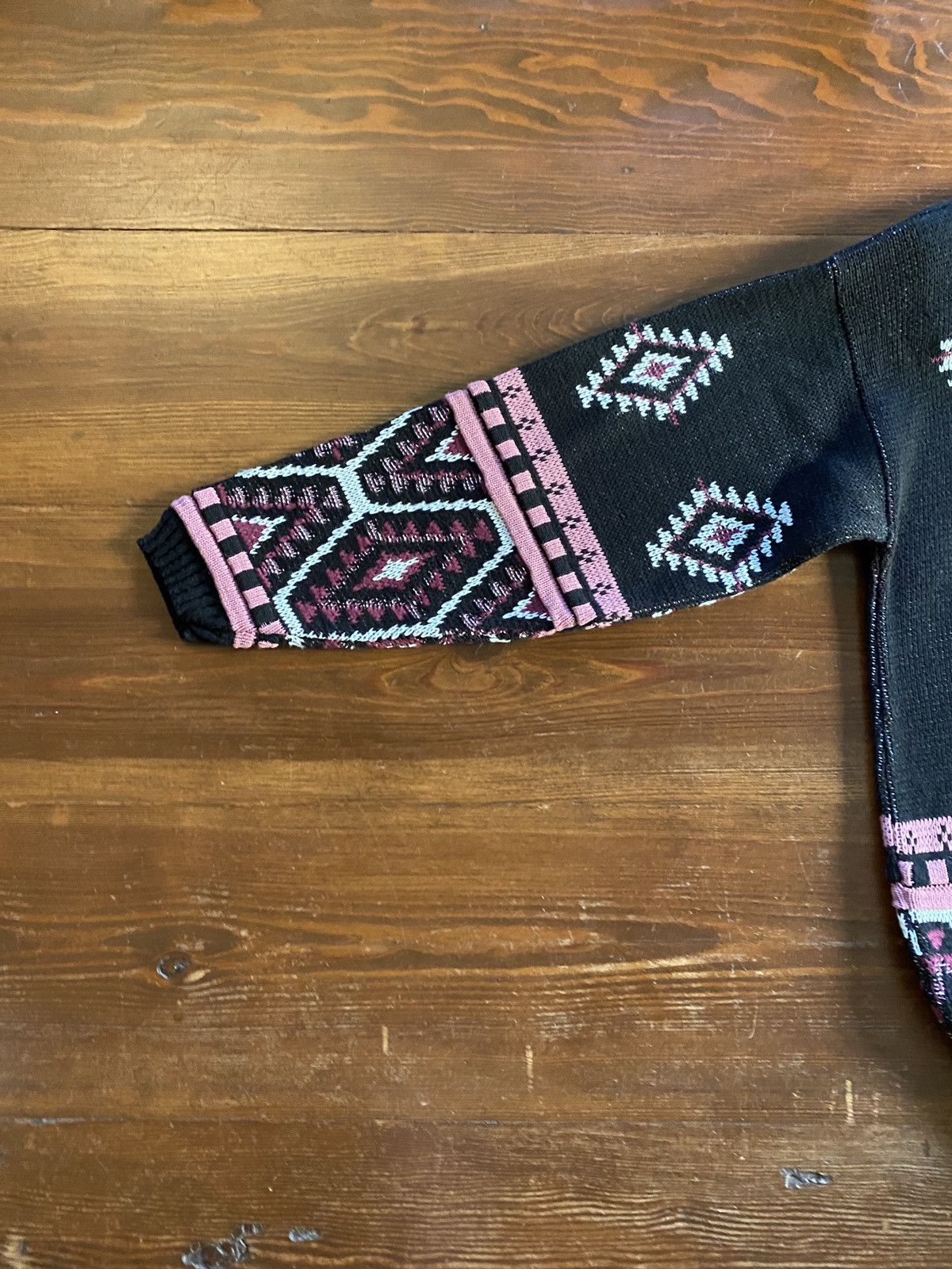 Vintage Vintage NWT 80’s Cafe la Vie Roses Knit Sweater Size M / US 6-8 / IT 42-44 - 10 Thumbnail