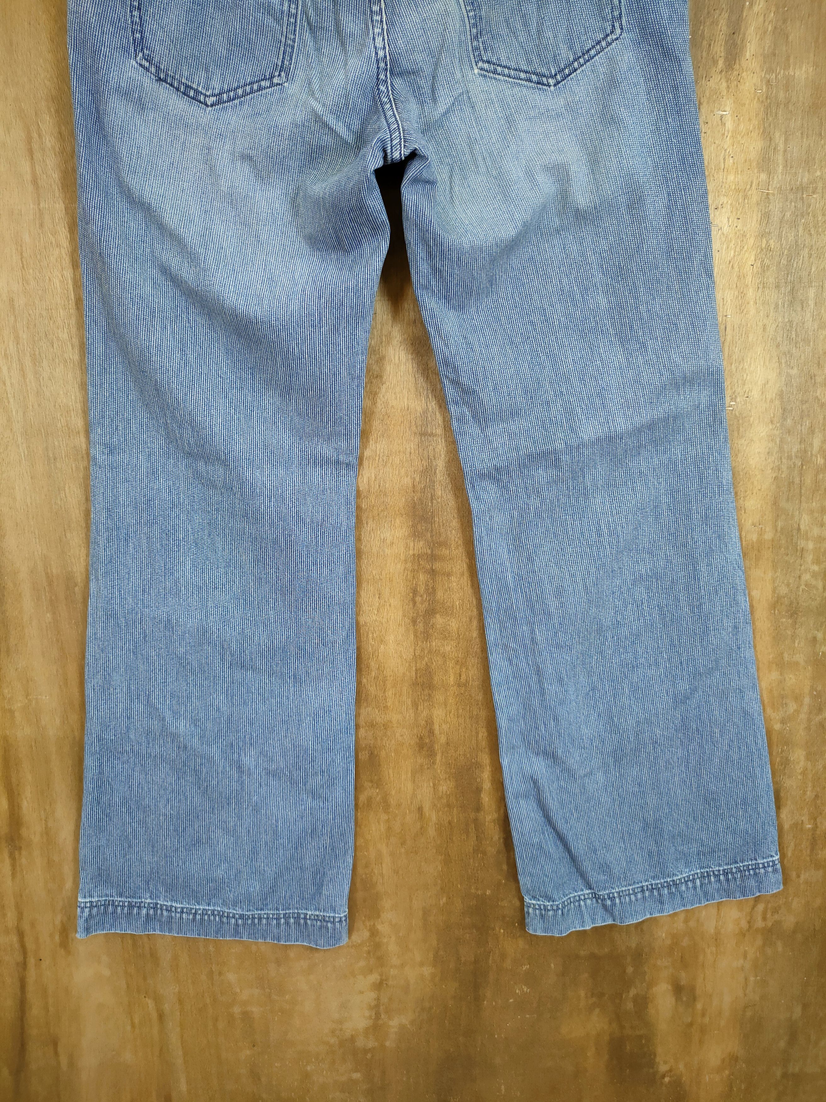 Banana Republic Banana Republic japan soft denim streetwear pants #46-804 Size 32" / US 10 / IT 46 - 7 Thumbnail