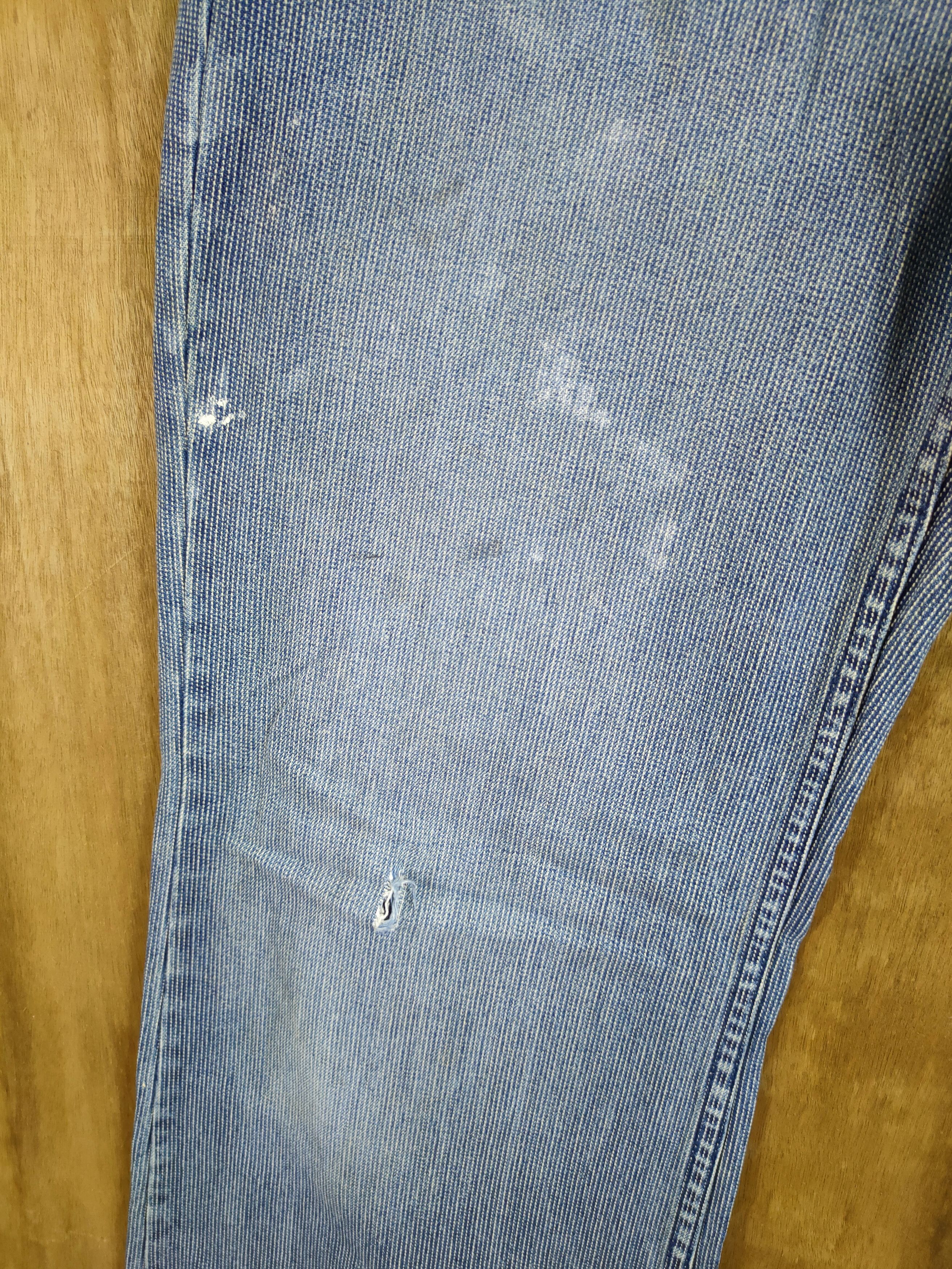 Banana Republic Banana Republic japan soft denim streetwear pants #46-804 Size 32" / US 10 / IT 46 - 4 Thumbnail